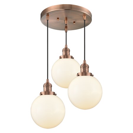 Innovations Lighting 3 Light Multi-Pendant 211/3-AC-G201-8